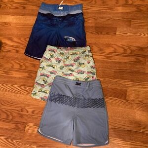 Old Navy Boys Swim Trunks Size XL 14/16 - includes all 3